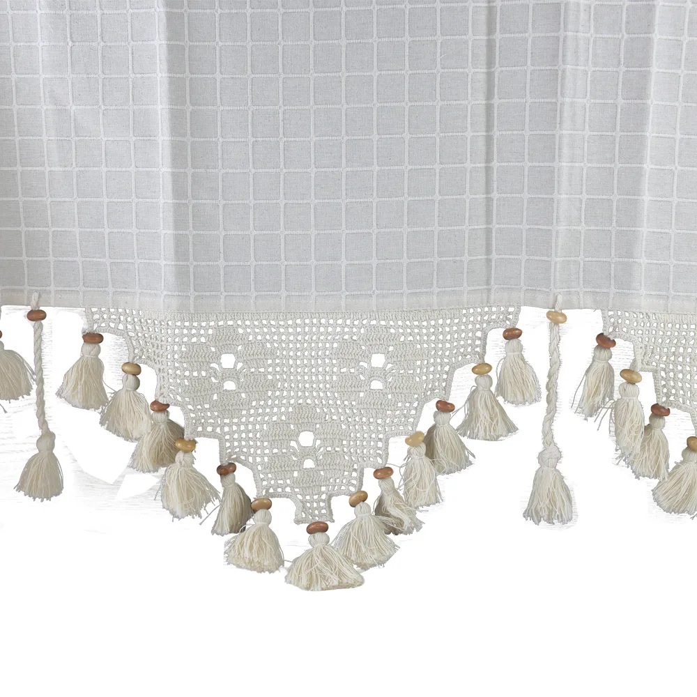 Perdea rustica din bumbac 160 x 180 cm Perdea rustica din bumbac 160 x 180 cm