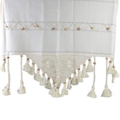 Perdea rustica din bumbac 160 x 180 cm