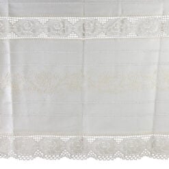 Perdea rustica din bumbac 100 x 150 cm