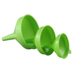 Set 3 palnii din plastic 8 - 10 - 11.5 cm