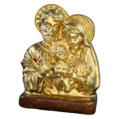 Statueta din ipsos Sfanta Familie 11 x 6 x 14 cm
