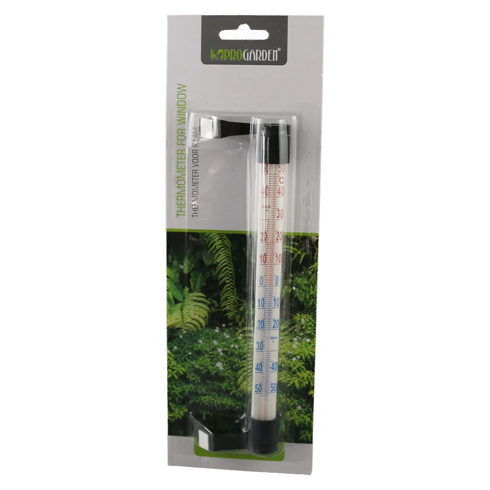Termometru pentru fereastra din plastic ProGarden 20 cm Termometru pentru fereastra din plastic ProGarden 20 cm