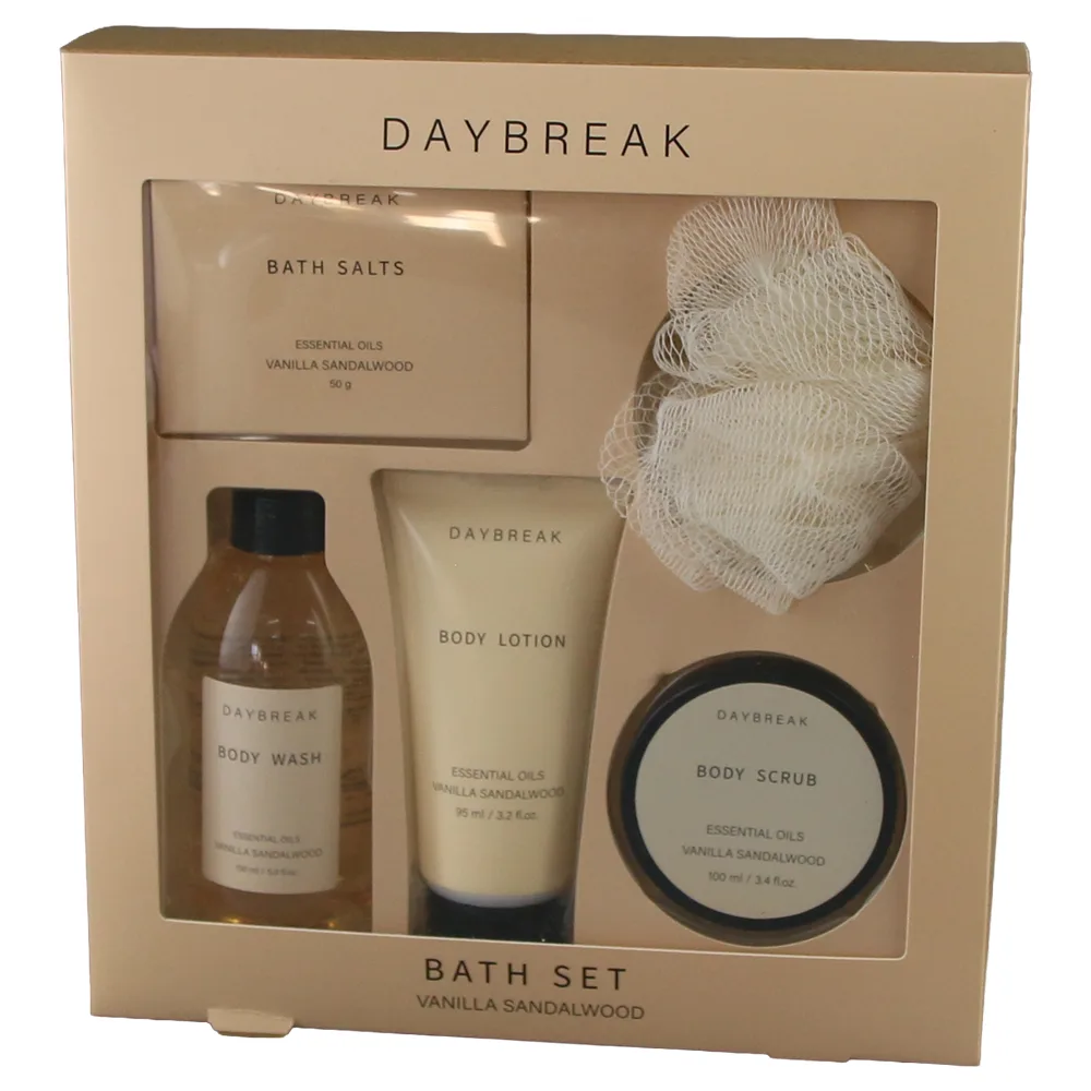 Set ingrijire corp 5 piese Daybreak Set ingrijire corp 5 piese Daybreak