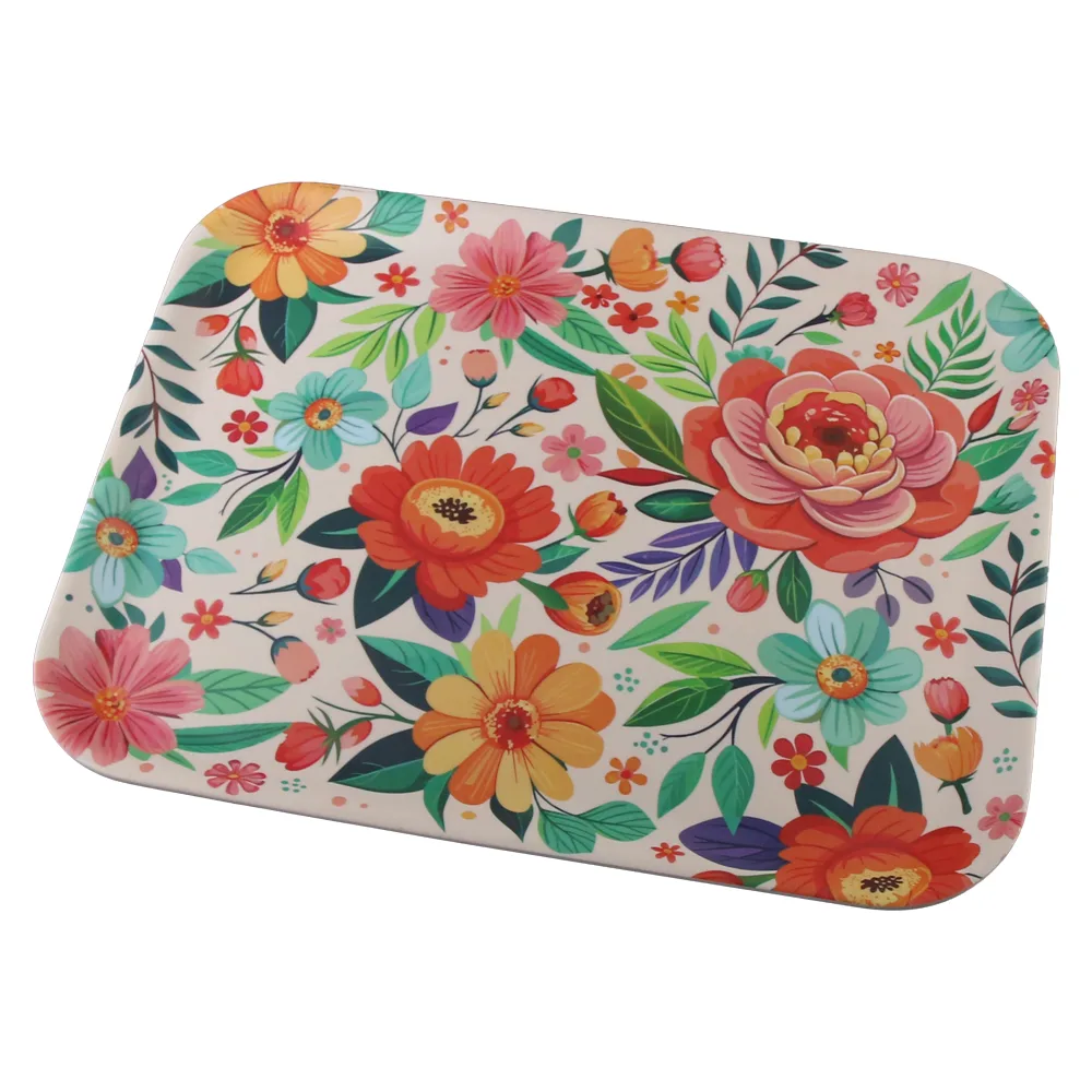Tava servire din melamina 36.5 x 28.5 cm
