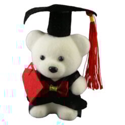 Set 10 ursuleti absolventi cu toca si diploma 11.5 cm