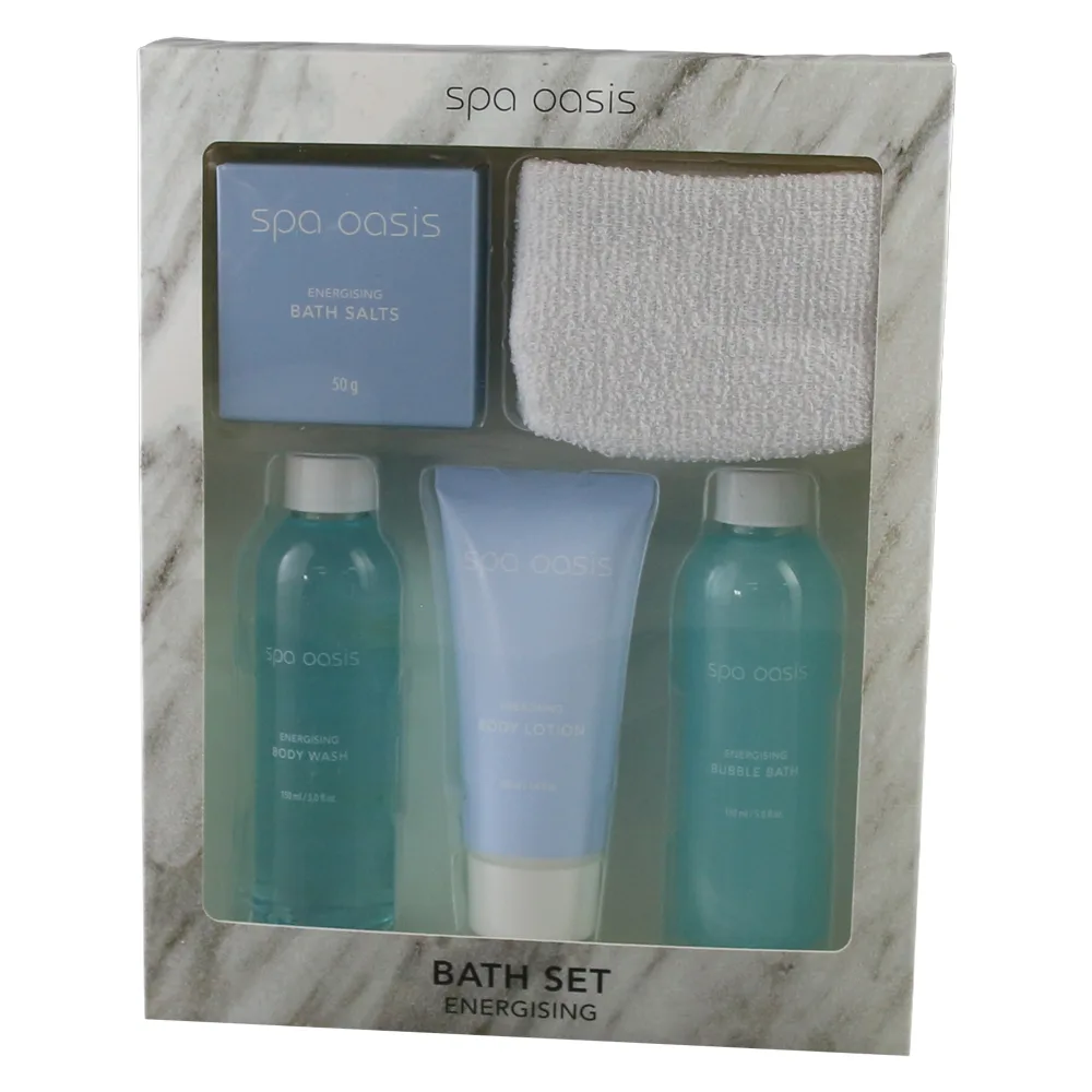 Set ingrijire corp 5 piese Energising Spa Oasis Set ingrijire corp 5 piese Energising Spa Oasis