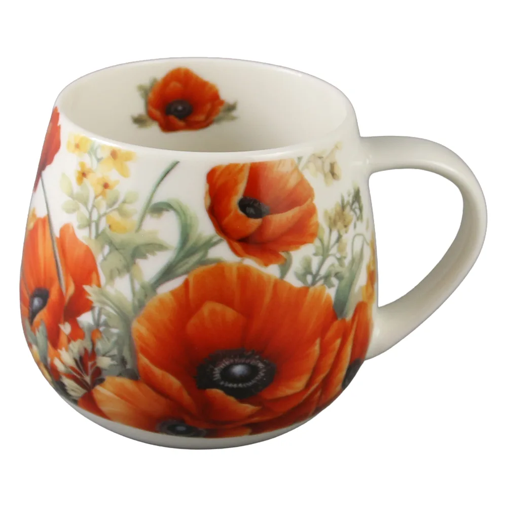 Cana din portelan 430 ml "Poppies" in cutie decorativa Cana din portelan 430 ml "Poppies" in cutie decorativa