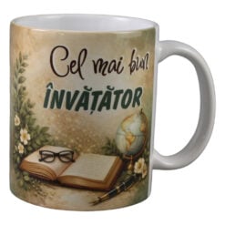 Cana din ceramica "Cel mai bun Invatator" 330 ml