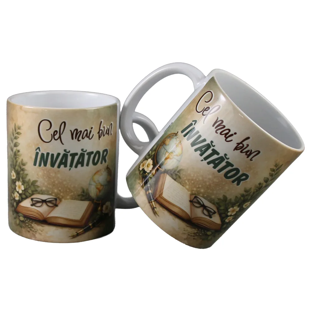 Cana din ceramica "Cel mai bun Invatator" 330 ml