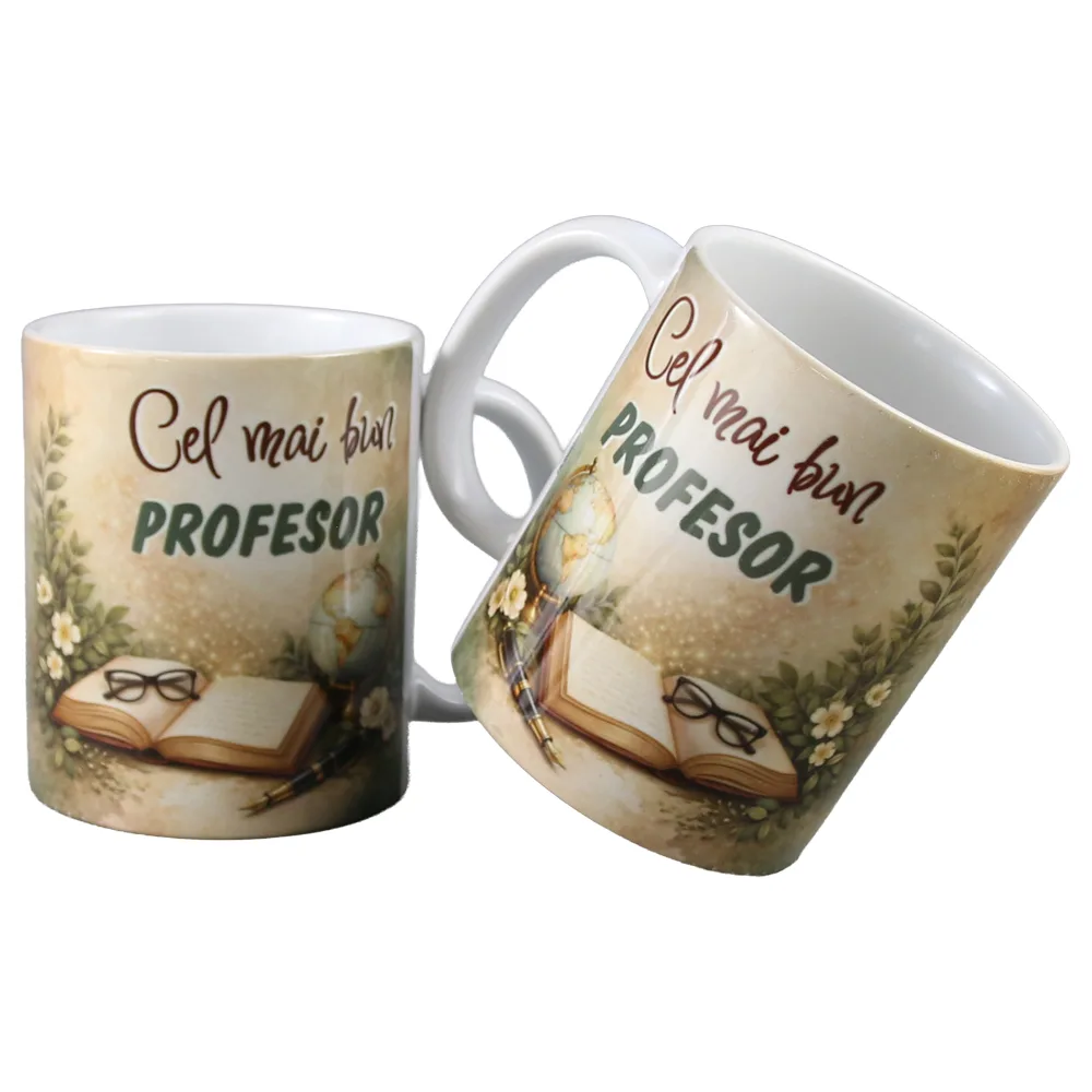 Cana din ceramica "Cel mai bun Profesor" 330 ml