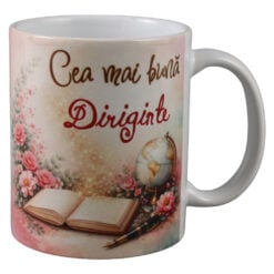 Cana din ceramica "Cea mai buna Diriginte" 330 ml