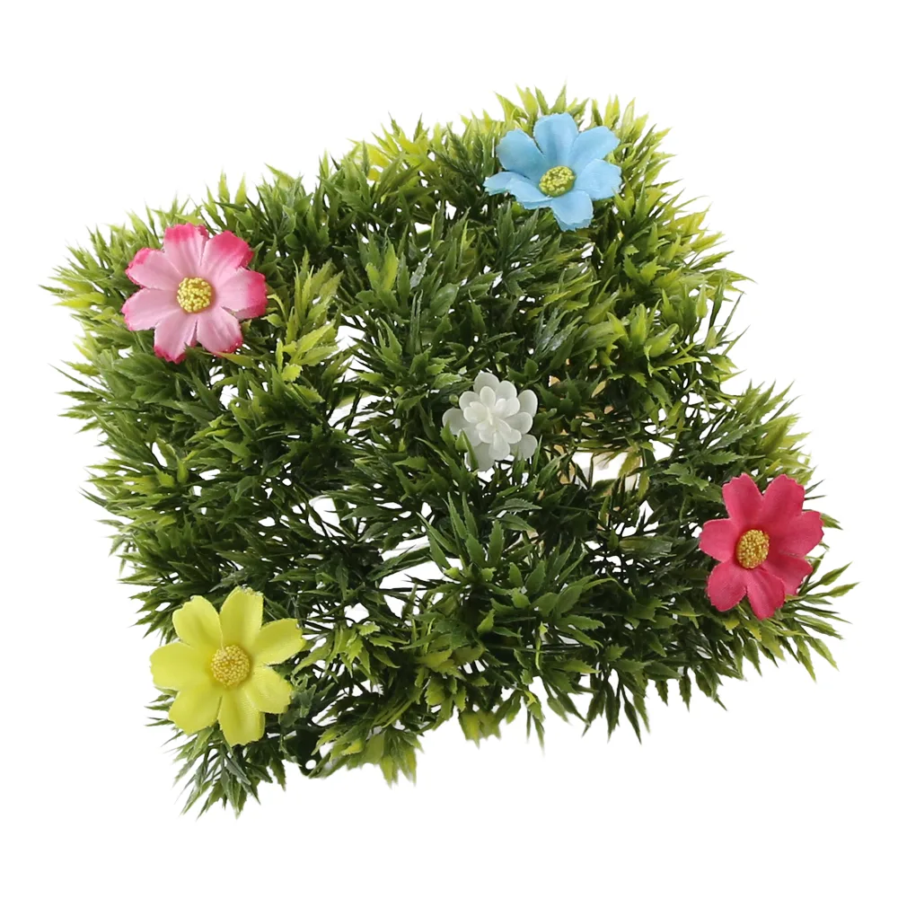 Panou verde cu plante artificiale 12 x 12 cm