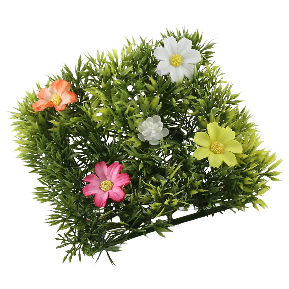 Panou verde cu plante artificiale 12 x 12 cm