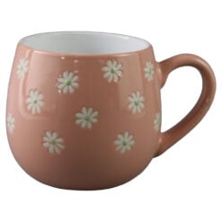 Cana din ceramica 450 ml cu margarete