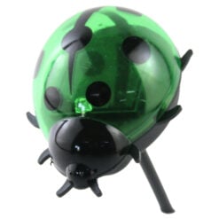 Lampa solara decorativa din plastic Buburuza 8 x 14 cm