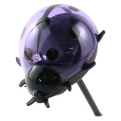 Lampa solara decorativa din plastic Buburuza 8 x 14 cm