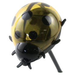 Lampa solara decorativa din plastic Buburuza 8 x 14 cm