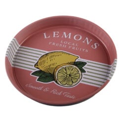 Tava de servire metalica 33 x 4 cm modele variate