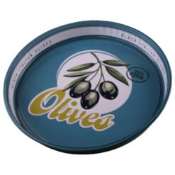 Tava de servire metalica 33 x 4 cm modele variate