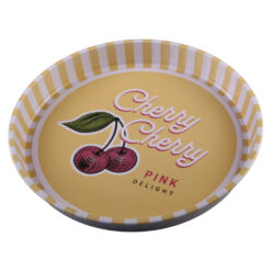 Tava de servire metalica 33 x 4 cm modele variate