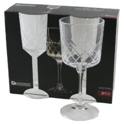 Set 2 pahare de vin 320 ml Barware Excellent Houseware