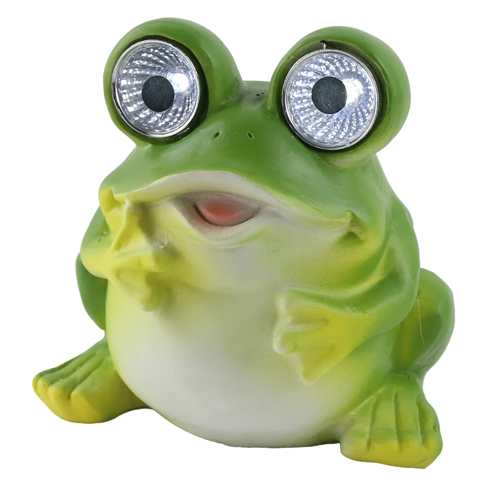 Figurina din rasina cu lampa solara 12 cm Figurina din rasina cu lampa solara 12 cm