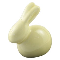 Iepuras din ceramica 6 x 7 cm culori variate