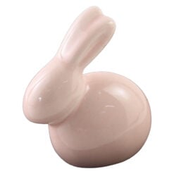 Iepuras din ceramica 6 x 7 cm culori variate