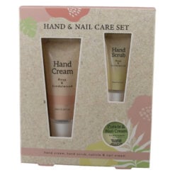 Set ingrijire maini si unghii 3 piese - Rose & Sandalwood / Lemon & Honey