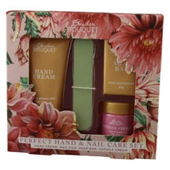 Set ingrijire maini si unghii 4 piese Garden Bouquet