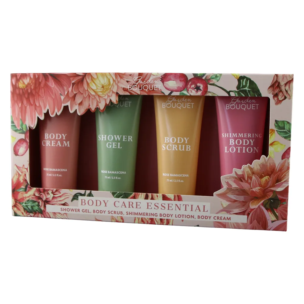 Set ingrijire corp 4 piese Garden Bouquet 75 ml