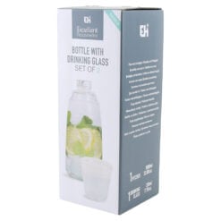 Set sticla si pahar 1000 / 230 ml Excellent Houseware