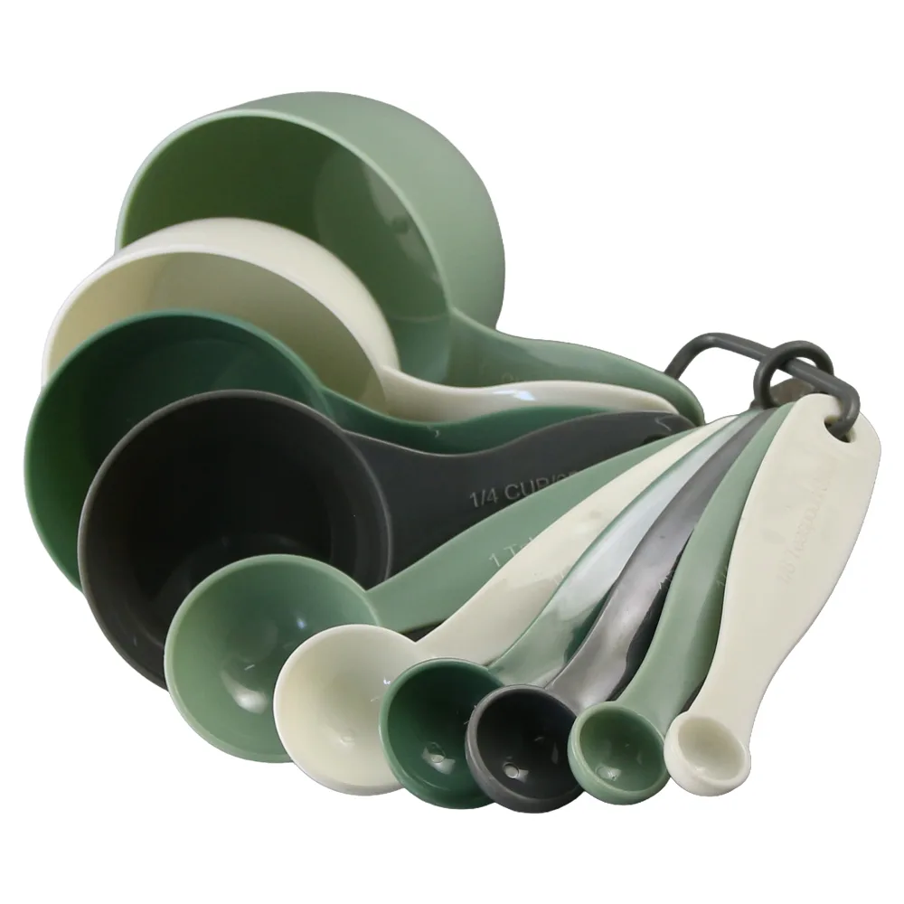 Set 10 linguri pentru masurare din plastic