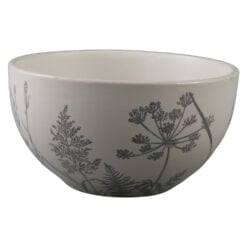 Bol ceramic cu imprimeuri florale 14 x 7.5 cm