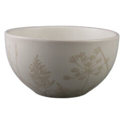 Bol ceramic cu imprimeuri florale 14 x 7.5 cm