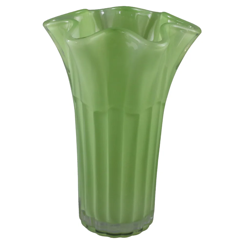 Vaza decorativa din sticla colorata 24 cm Vaza decorativa din sticla colorata 24 cm