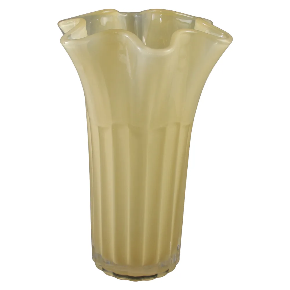 Vaza decorativa din sticla colorata 24 cm Vaza decorativa din sticla colorata 24 cm
