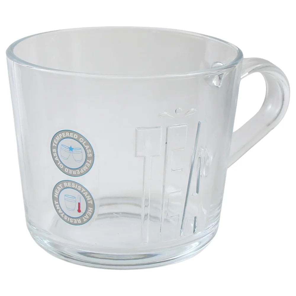 Cana Tea din sticla termorezistenta 470 ml Cana Tea din sticla termorezistenta 470 ml