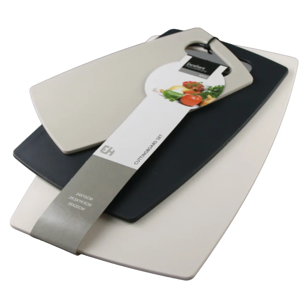 Set 3 tocatoare din plastic 35 x 22 cm / 29.5 x 19.5 cm / 24 x 15 cm