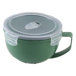 Cana Jumbo din plastic pentru microunde cu capac 1000 ml