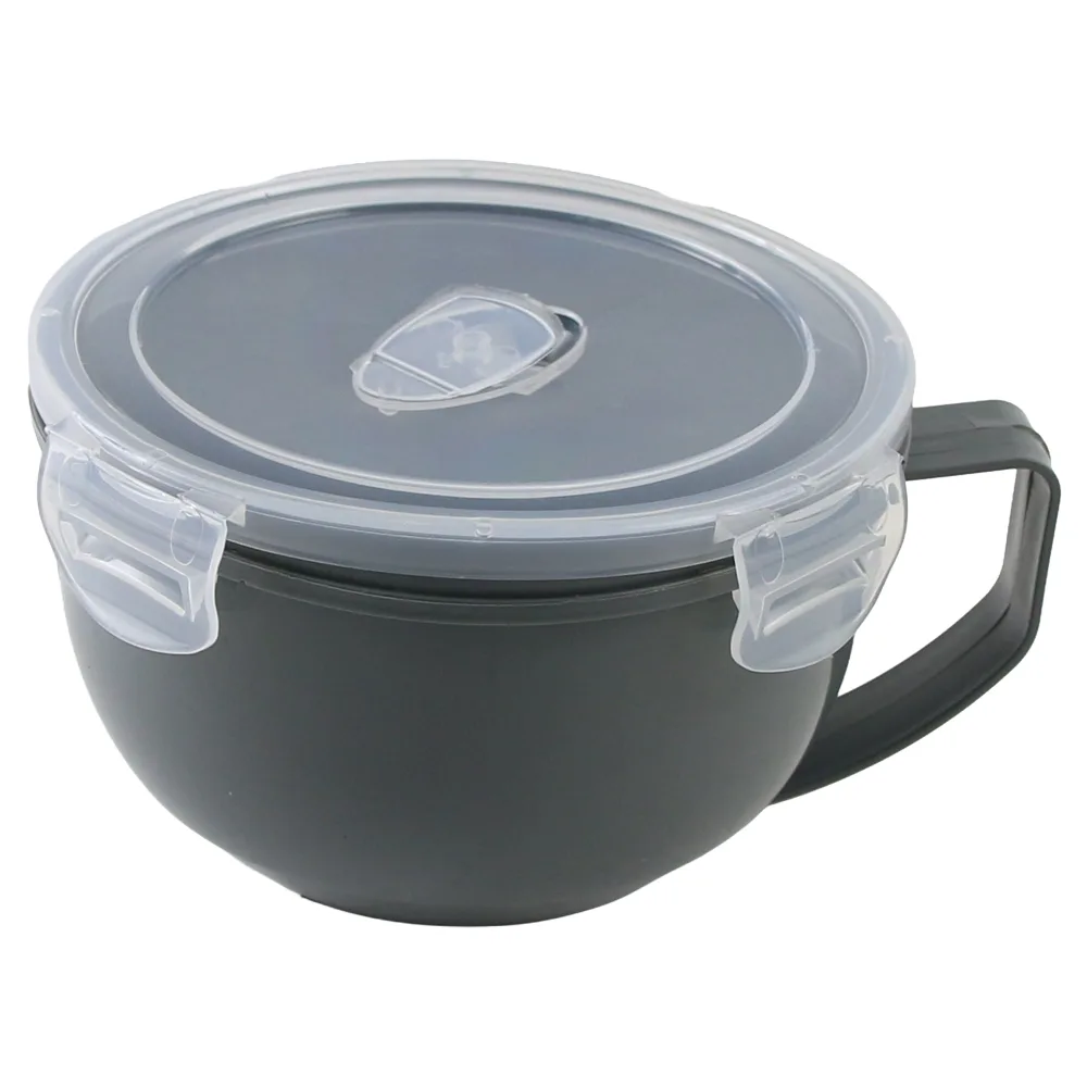Cana Jumbo din plastic pentru microunde cu capac 1000 ml