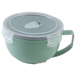 Cana Jumbo din plastic pentru microunde cu capac 1000 ml