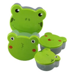 Set 4 cutii alimentare copii din plastic 750 - 200 ml