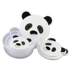 Set 4 cutii alimentare copii din plastic 750 - 200 ml