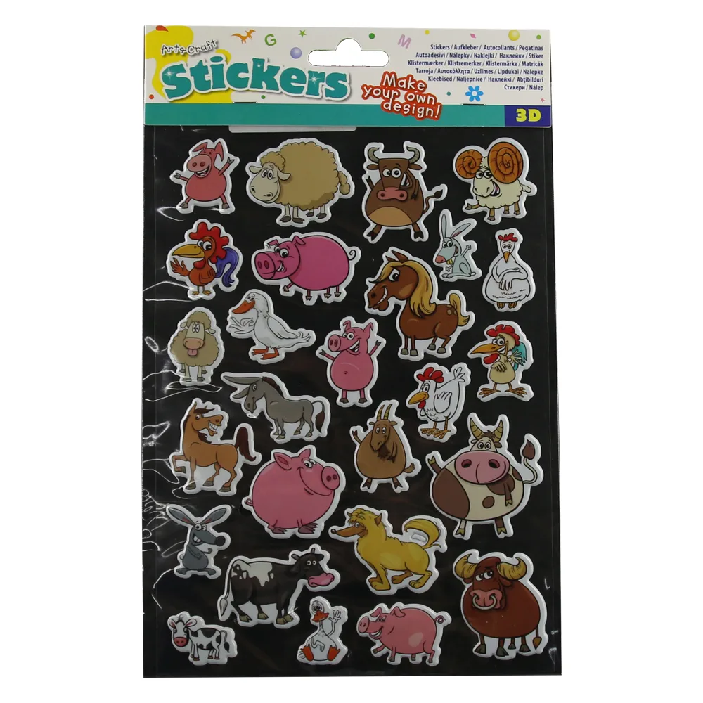 Set forme autoadezive din plastic 3D Set forme autoadezive din plastic 3D