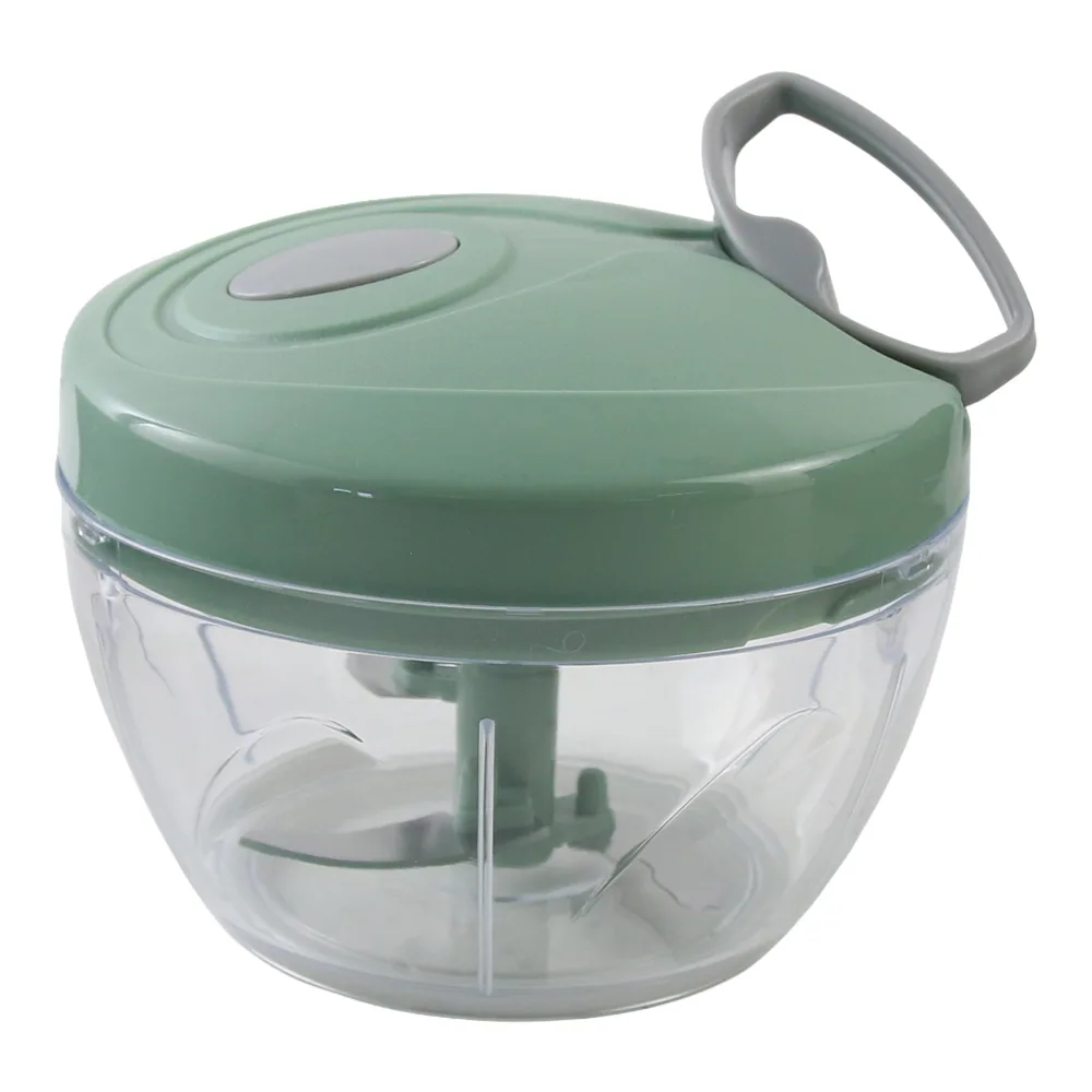 Tocator manual pentru legume din plastic cu 3 lame din otel Excellent Houseware