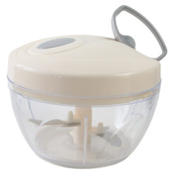 Tocator manual pentru legume din plastic cu 3 lame din otel Excellent Houseware