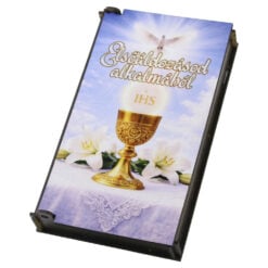 Caseta cadou din lemn pentru bani "Elsoaldozasod alkalmabol!" 17.5 x 10 cm