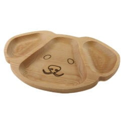 Platou din lemn cu 3 compartimente Catel 28 x 17 cm