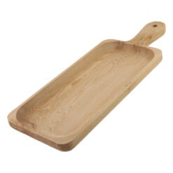 Platou din lemn cu maner 16 x 46 cm